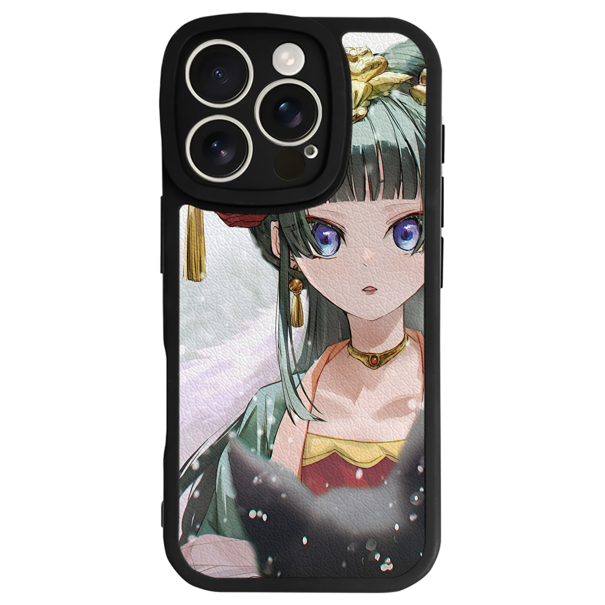 薬屋のひとりごと The Apothecary Diaries 【iPhone 16シリーズ対応】シリコンスマホケース（レザー調） 材質：シリコン